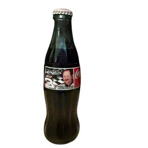 Dale Earnhardt Coca Cola 8 oz Coke Bottle 1996 NASCAR Racing Vintage Unopened